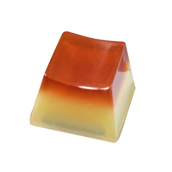 Resin Puddings Translucent Keycap Jelly Drop Glues Backlit Shines Through Keycap for Mechanical Gaming Keyboards
