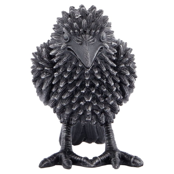 Raven Application Way To Celebrate Resin Raven Decoration, Black, 4.3
