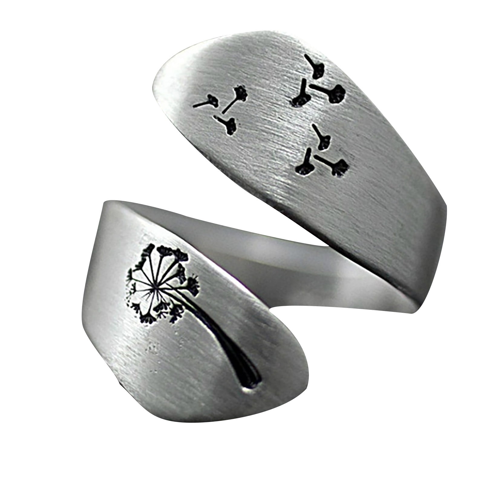 Resin Rings Simple Promise Ring Star in The Universe Ring up And down