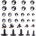 thumbnail image 1 of Resin Craft Doll Eyes Stuffed Toy Eyes Safety Eyes Safety Eyes Black, 1 of 9