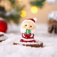 thumbnail image 1 of ​Resin Santa Claus Ornament - Miniature Tabletop Christmas Decor, Handcrafted Figurine for Home Decor & Gift (Single Piece ,Choking Hazard)​​ B, 1 of 3