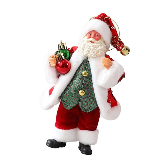 Resin Santa Tabletop Figurine Ornament Festival Holiday Homes Office Decoration For Mantels Or Dining Tabletop