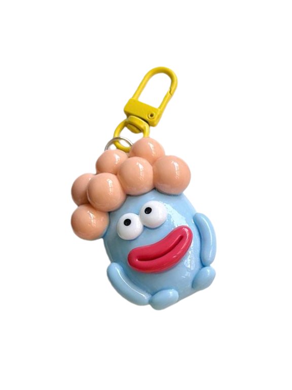 Resin Sausage Holder Funny Backpack Charm Creative Sturdy Lip-shaped Accessory