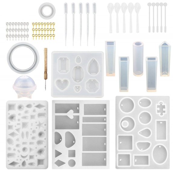 Resin Scale Jewelry Glue DIY Crystal Glue Set Crystal Set Pcs 76 Handmade Home DIY