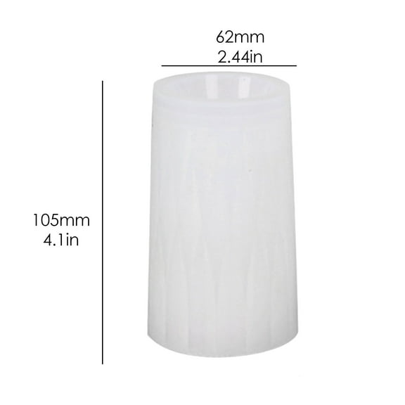 Resin Scale Silicone Flower Vase Resin Casting Mold Planter Bud Holder DIY Epoxy Mould Craft