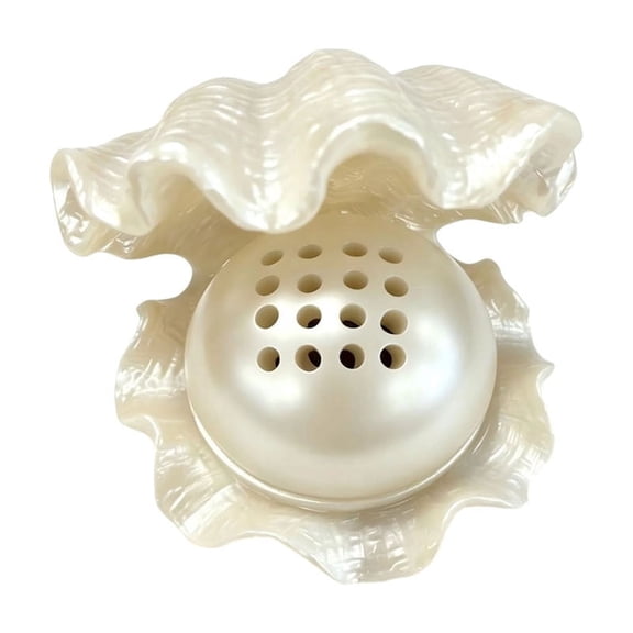 Resin Sea Shell Shape Aroma Diffuser Home Scent Burner For Living Room Bedroom Decor