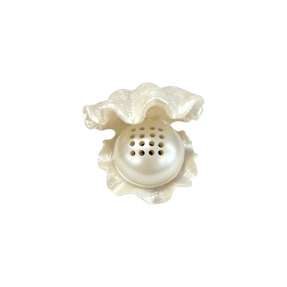 Resin Sea Shell Shape Aroma Diffuser Ornament Home Fragrance Burner For Living Room Bedroom Tabletop Decor