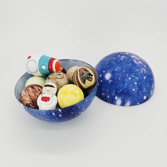Resin Solar System Figurine Set Educational Planet Toy, Starry Universe Astronaut Model Interactive Science Learning Kit, Hands-On Astronomy Toy for Kids Bedroom Desk Decor Gift