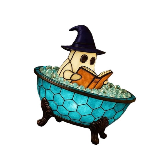 Resin Spirit Bubble Bathroom Light Gentle Soft Glows Waterproof Design Relaxing Bath Lamp