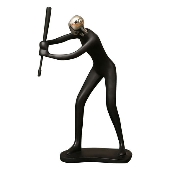 Resin Sports Figures Statues Shelf Decor Figurines Bike Ornament Art Sculpture Golf Statues,Decoration for Home Office