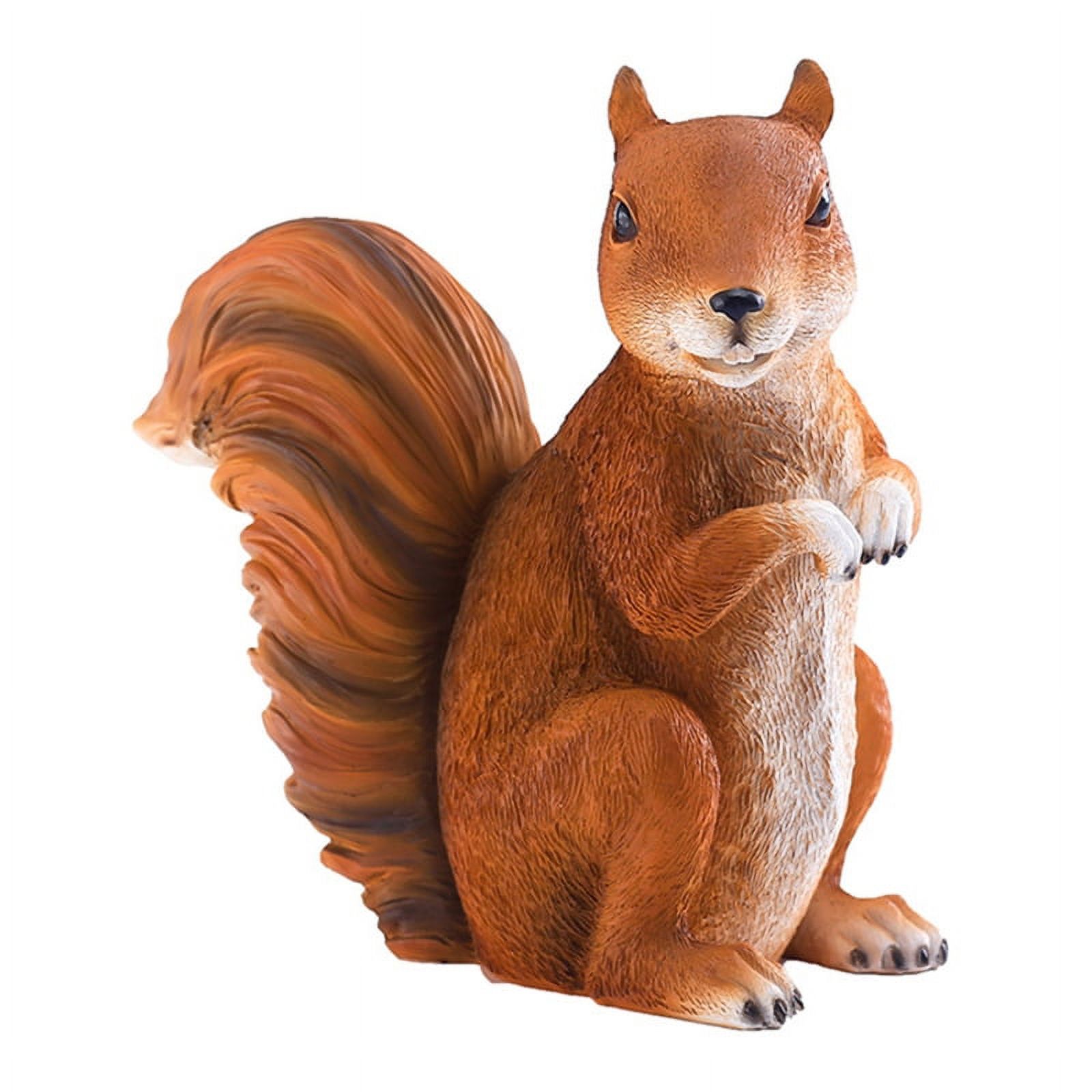 Resin Squirrel Figurine Cute Mini Animal Sculpture Art Statue Crafts