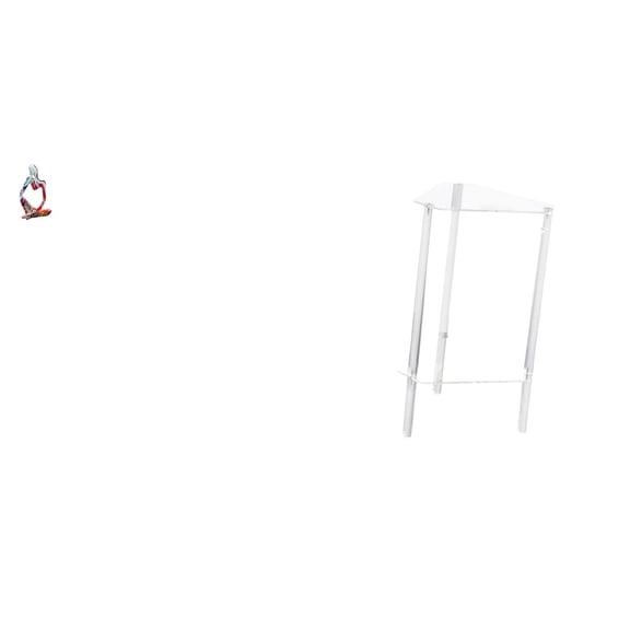 Resin Statue Sitting Thinker Figurine Ornament Handmade Polyresin Material for Bedroom Office Living Room Decor