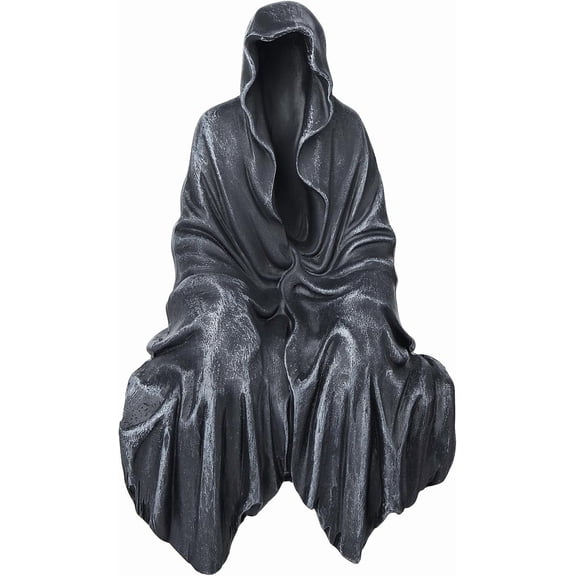 Resin Tabletop Gothic Decor Sitting Statue, Resin Statue Gothic Decor, Fits On Sturdy Shelf and Has A Cool Mystic Look 5.1 Inch
