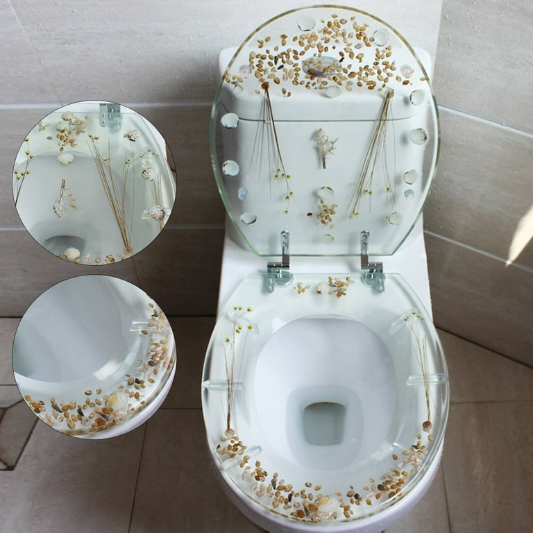 Seashell deals toilet seat