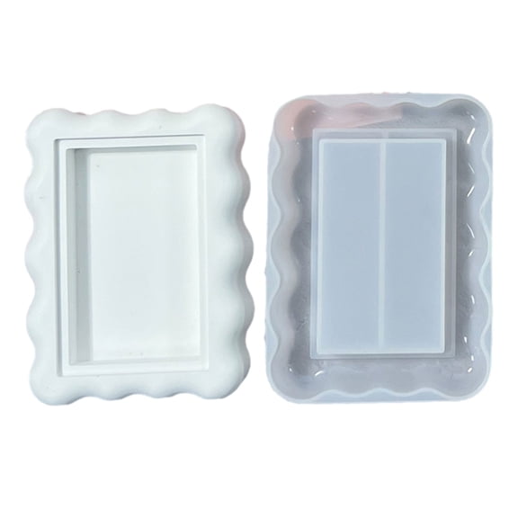 Resin Trays Casting Mold Star Silicone Molds Handcrafted Cloud/Stone Pattern Pallet Accessory Mould for Enthusiast