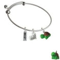 thumbnail image 1 of Resin Turtle Lil Sister Heart Expandable Bangle Bracelet, 1 of 1