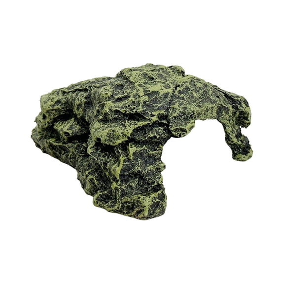 Resin Turtle Tank Accessories Reptile Hideouts Cave Habitat Decor, Tortoise Hideout for Turtles Reptiles Amphibians, Aquarium Rock Cave Decoration for Fish Tank and Terrarium