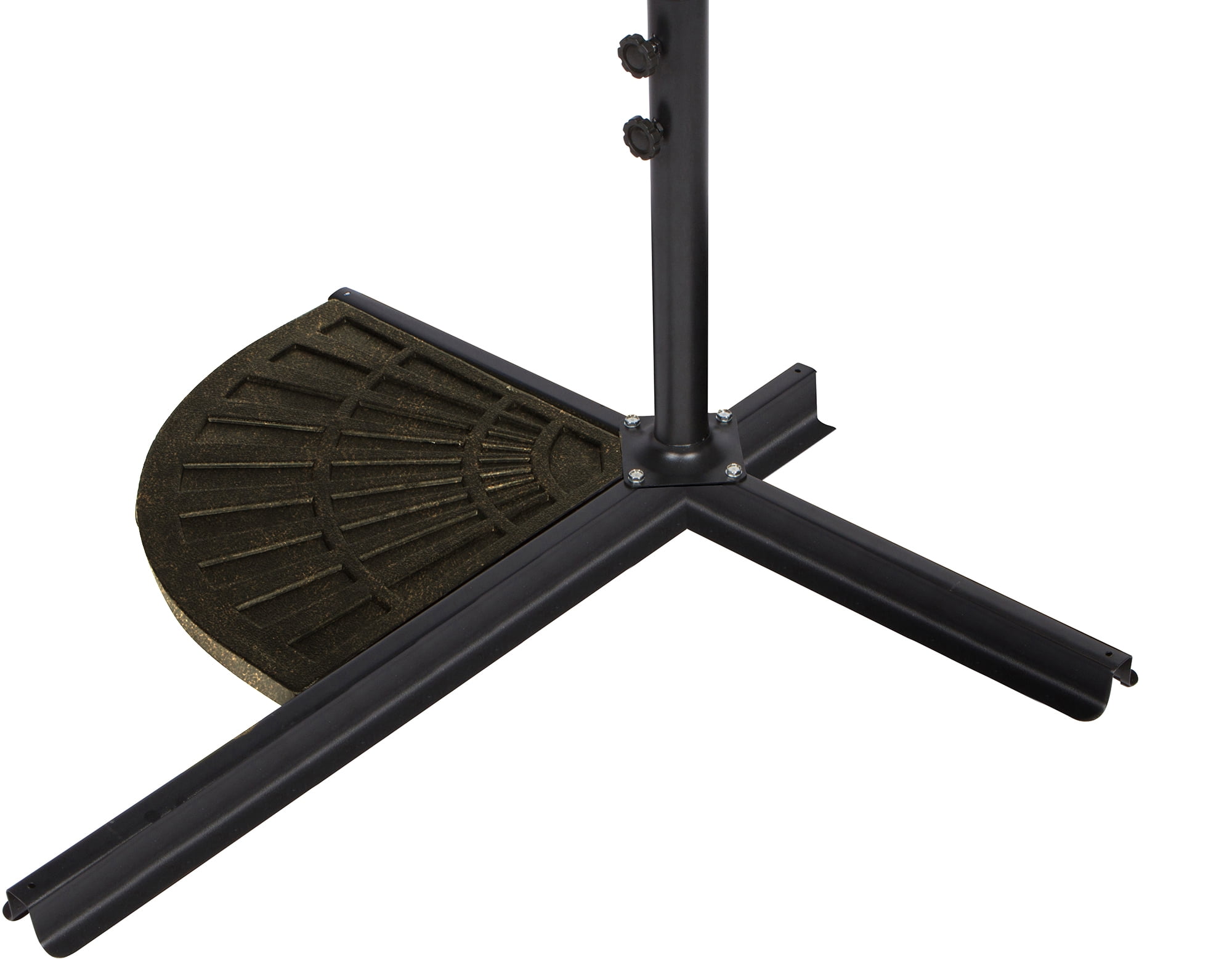 Resin Umbrella Base Weights for Offset Umbrella - 26lbs each - by Trademark Innovations (Set of 2)