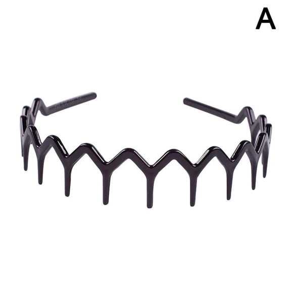 Resin Wavy Head Hoops Bands Headwear Sport Hairband Bangs Holder Hair Acces