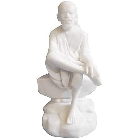 Resin White Sai baba (Approx. 2 inch)