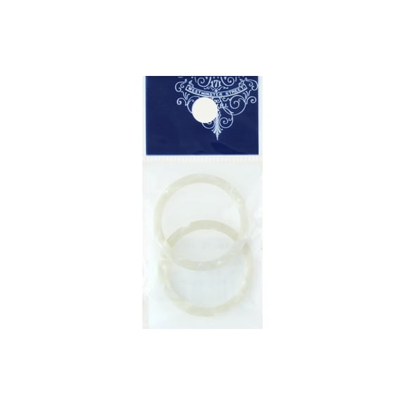 Resinate Plate Part Ring White 2pc