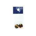 thumbnail image 1 of Resinate Plate Part Round Tortoise Shell 2pc, 1 of 1