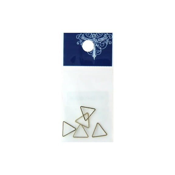 Resinate Ring Part Triangle Small Gold 5pc