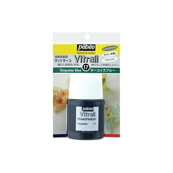 Resinate Vitrail 20ml Transparent Turquoise Blue