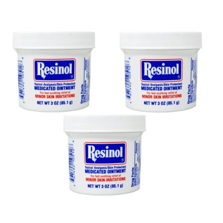 Resinol Medicated Ointment 3.30 oz (Pack of 3)