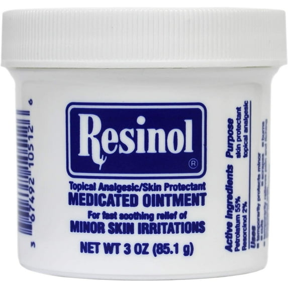 Resinol Medicated Ointment 3 oz (Pack of 2)