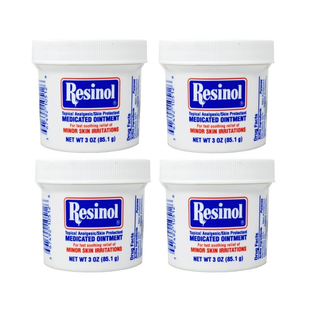 Resinol Medicated Ointment For Itch Relief And Protection Of Skin