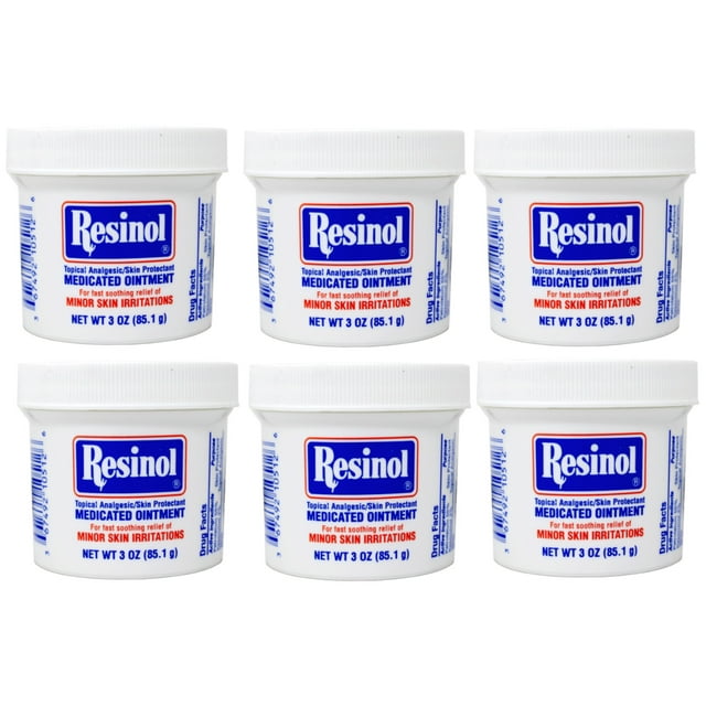 Resinol Medicated Ointment For Itch Relief And Protection Of Skin