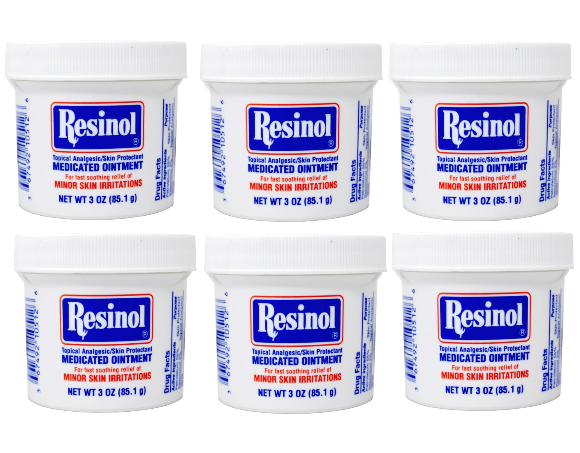 Resinol Medicated Ointment For Itch Relief And Protection Of Skin