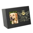 thumbnail image 1 of Resins Pet Cremation Urn Ashes Urns Dogs Memorials Caskets Funeral Photo Frame for Memorializing Cats and Dogs, 1 of 9