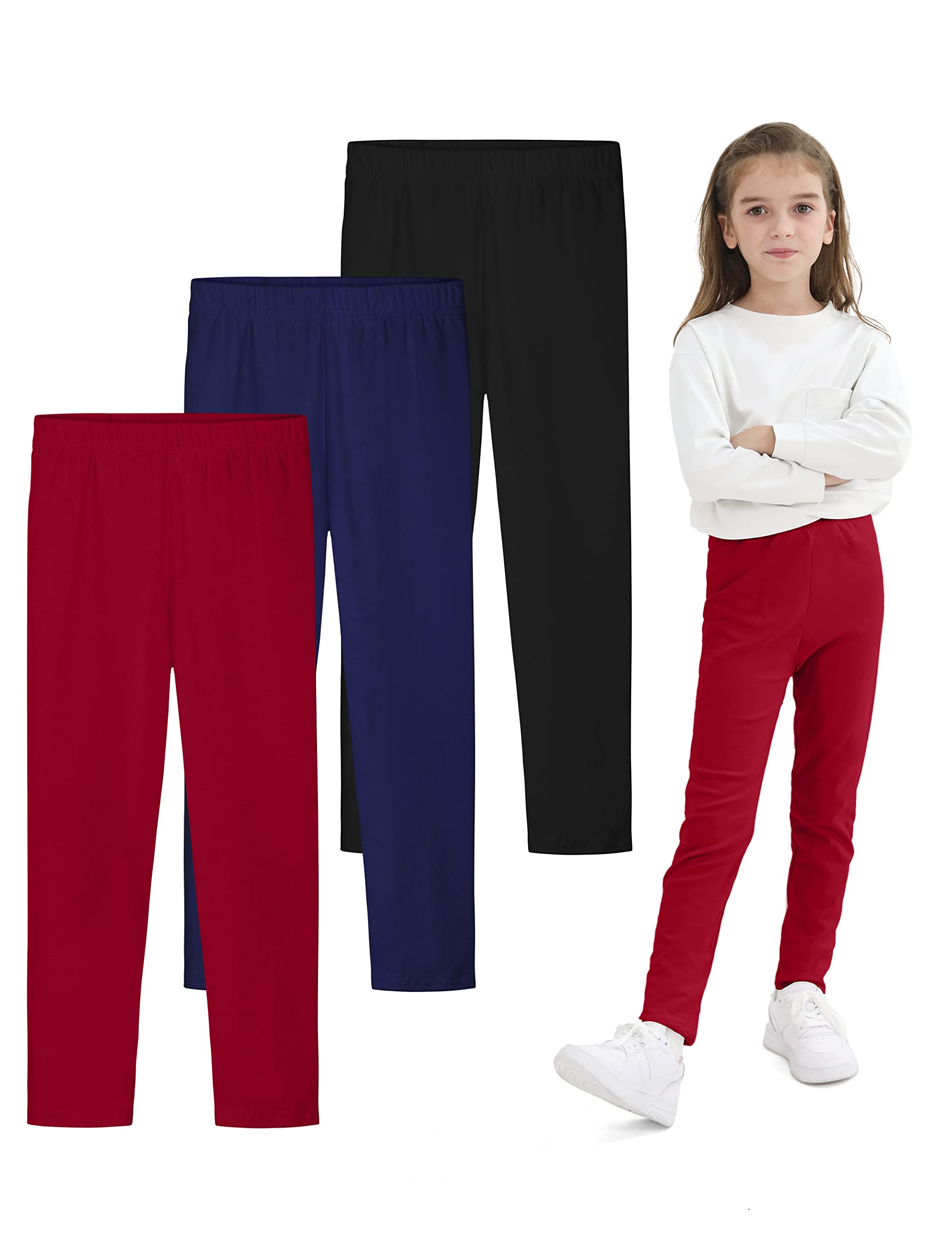 Garanimals Toddler Girls Leggings Multipack, 3Pack