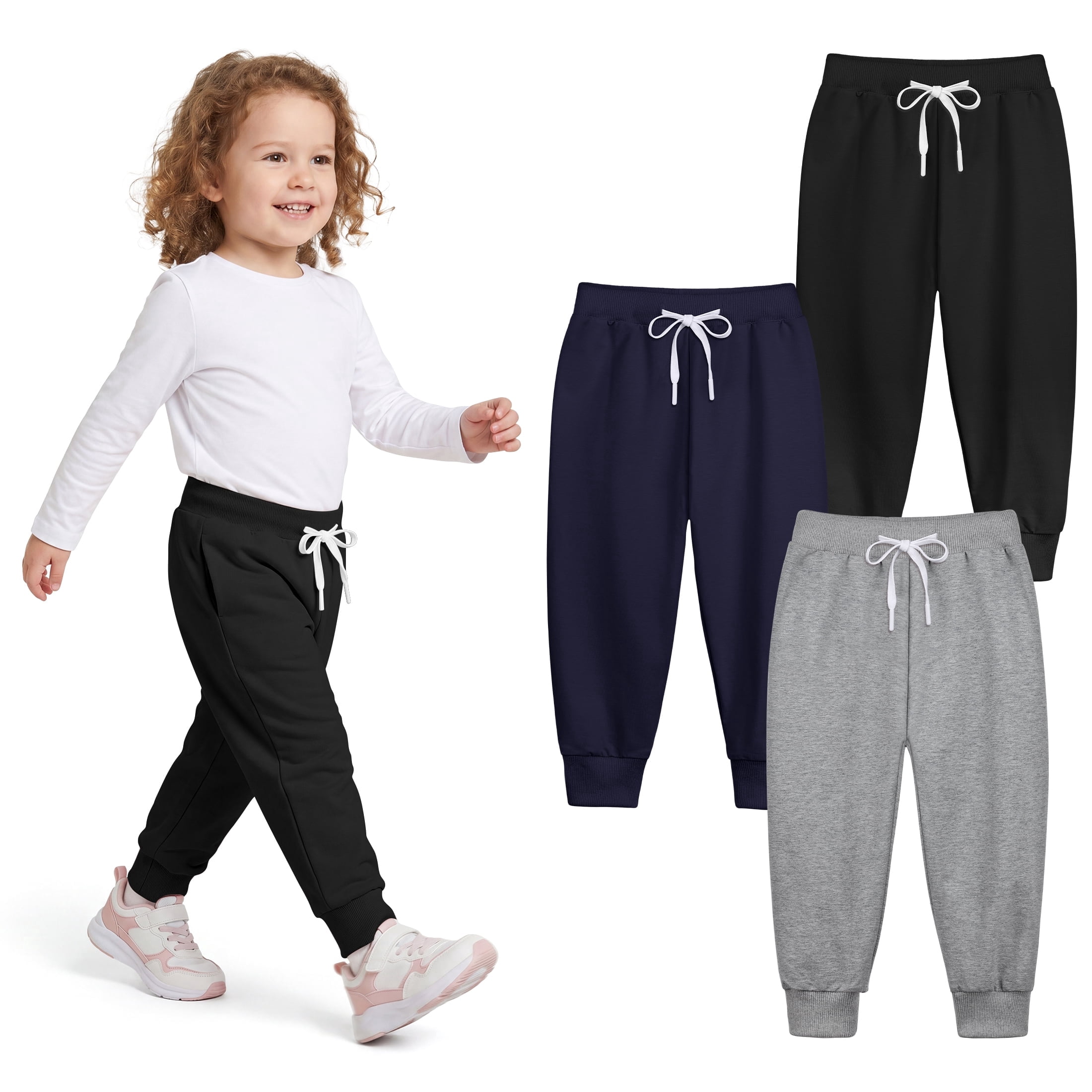 Reebok Girl's Game Day Fleece High Waisted Puddle Pant, Sizes 4-18