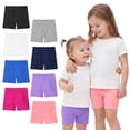 thumbnail image 1 of Resinta 8 Pack Baby Toddler Girls Cotton Bike Shorts Kids Safety Under Dress Dance Shorts, 1 of 10