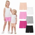 thumbnail image 1 of Resinta Girl's Modal Cotton Bike Shorts, 6-Pack, 1 of 7