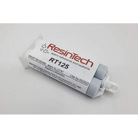 Resintech RT125-DS-050 Flexible 2 Part Epoxy 50mL - Strong and Durable Bonds