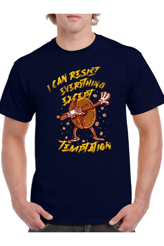 Resist Everything Except... T-Shirt Men -Smartprints Designs, Male x-Large