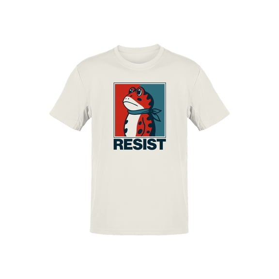 Resist Frog Bandana Design Men's T-shirt