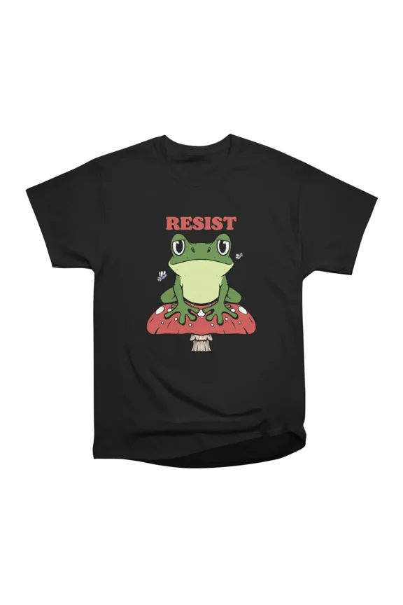 Resist Frog T-Shirt Tee Gift For Him Merch For Her Apparel For Friend