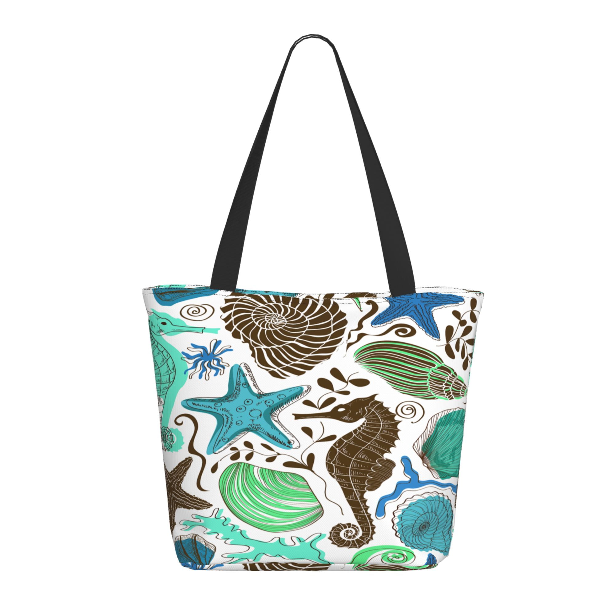 Love Yourself Animal Pattern Beach Bag main image 1