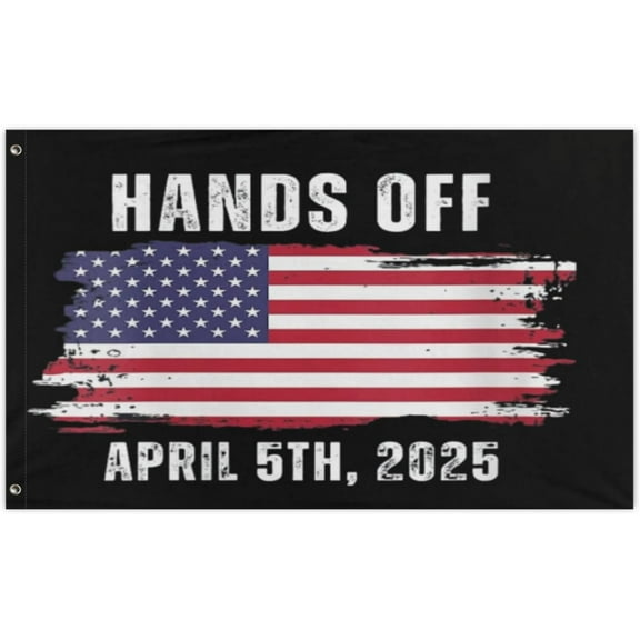 Resist We The People Hands Off Social Security Protest Flag 3x5 Ft Cute Welcome Sign for Front Yard, Housewarming, or Patio Decor