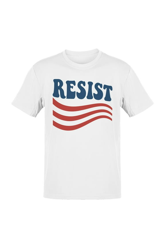 Resist with Empowering Waves Men's T-shirt