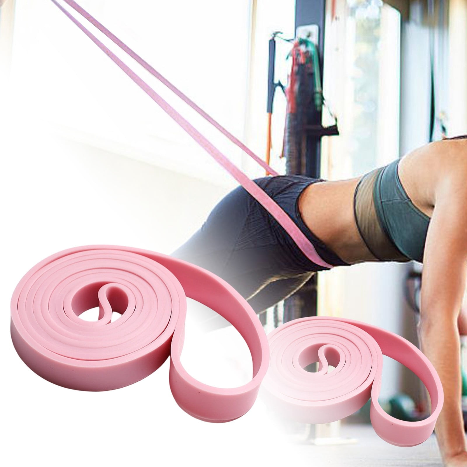 Resistance Assistance Bands for Men and Women, 35-85 Lbs Heavy Duty Workout Bands for Exercise, Strength Training, and Stretching, Home & Gym Fitness Accessories, A, 0.87 Inch