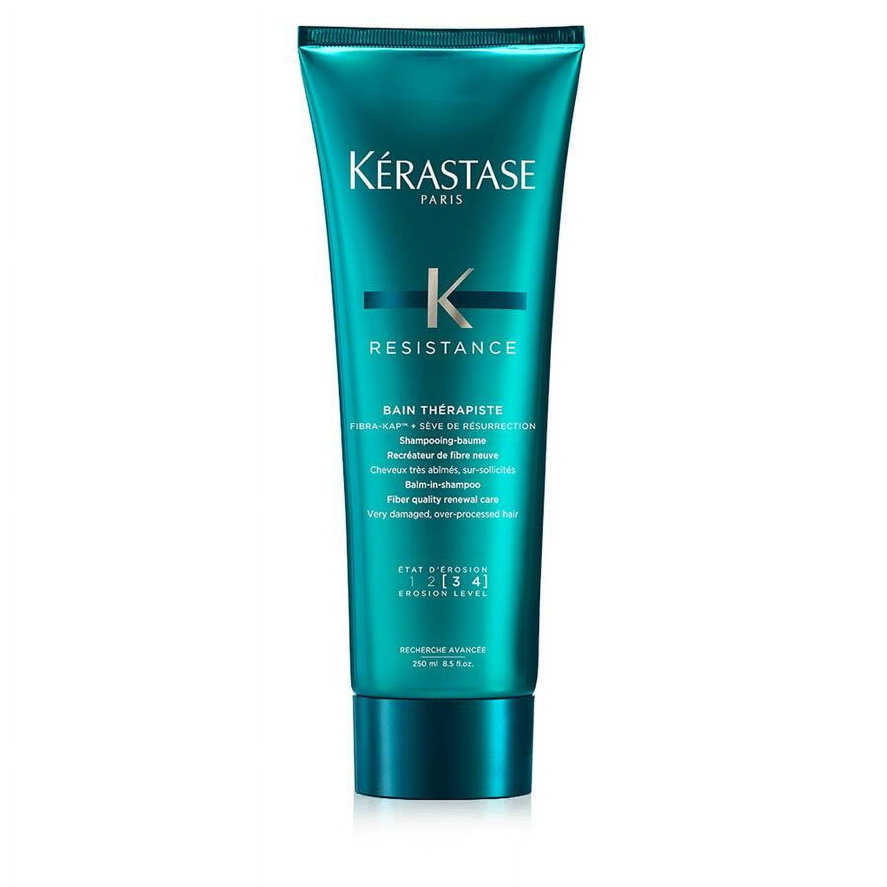 Resistance Bain Therapiste Shampoo by Kerastase for Unisex - 8.5 oz Shampoo