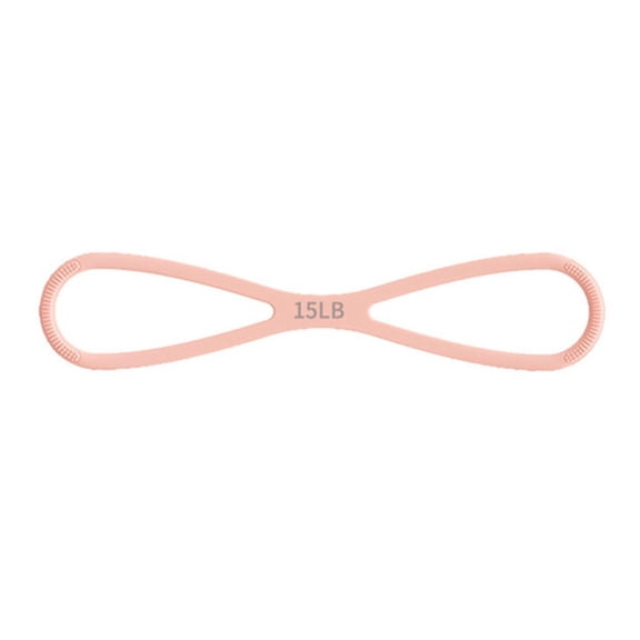 Resistance Band 15/25/35LB Silicone Exercise Band With Handles Figure For Women Band 8 Stretch Elastic Workout Arm 8 For workout Back Stretch Resistance handles Figure Silicone handles 2025 8