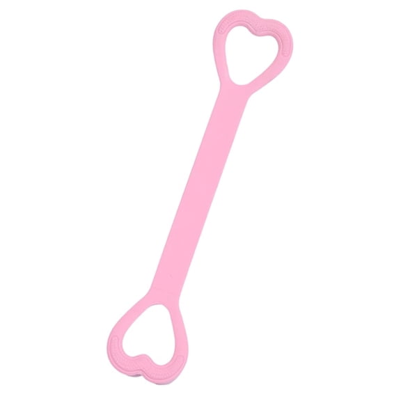 Resistance Band Back Stretcher Shoulder Trainer for Posture Correction and Back Slimming Yoga Exercise Equipment Home Workout Gear Pink