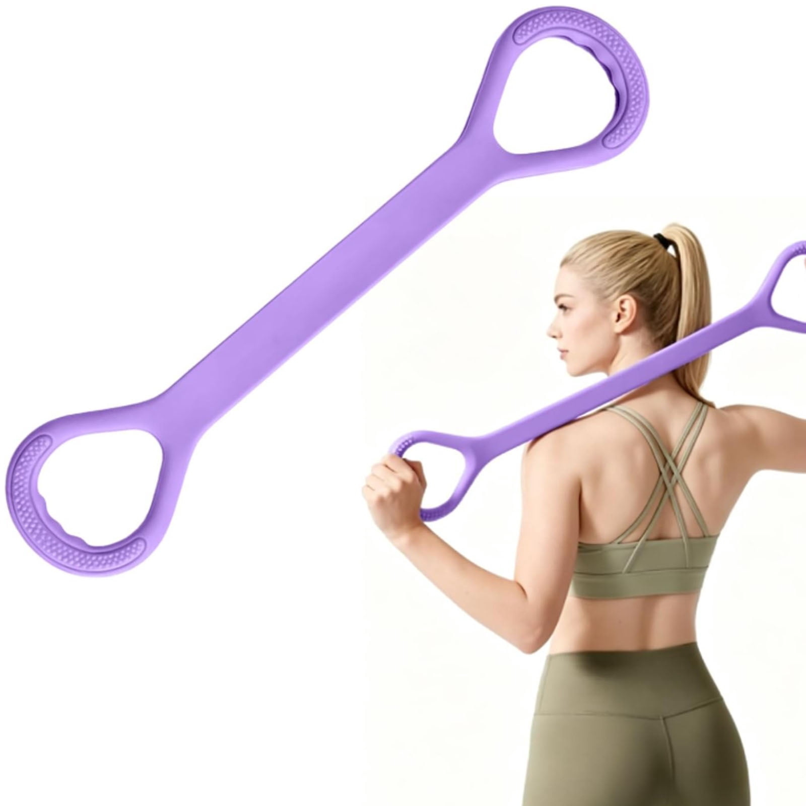 Resistance Band with Handles, Elastic Bands for Working Out,Arm,Back,Shoulder Training Elastic Ropes,Exercise Equipment for Yoga, Pilates,Physical Therapy Stretching
